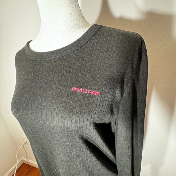 RealTree Long Sleeve Women's Black Shirt - XXL - Picture 2 of 6